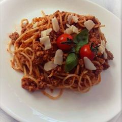 A picture of #ILOVEPASTA (Husband made this) 😋 he's the best cook 😂.