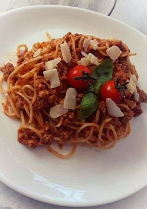 A picture of #ILOVEPASTA (Husband made this) 😋 he's the best cook 😂.