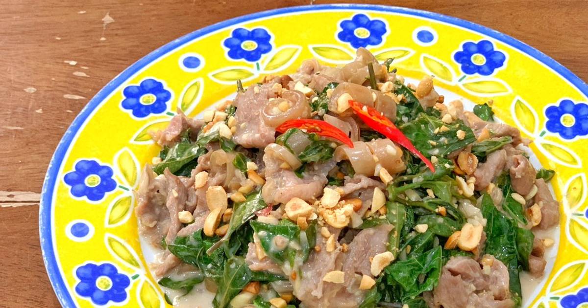 thịt bê xào gì ngon