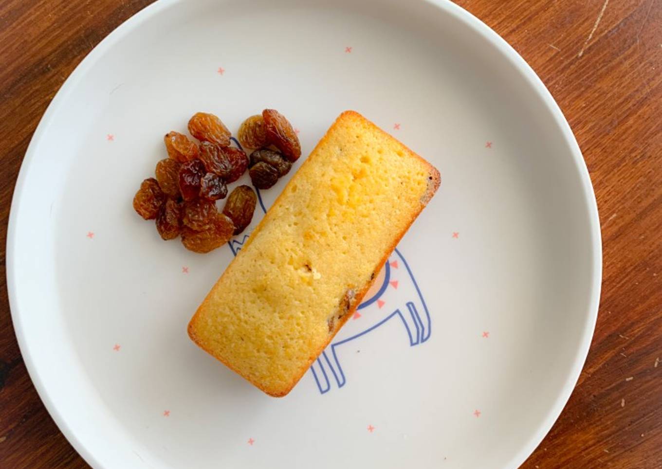 Mini cakes aux raisins secs