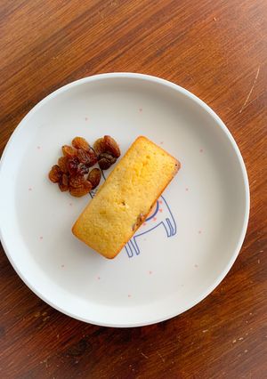 Une photo de Mini cakes aux raisins secs