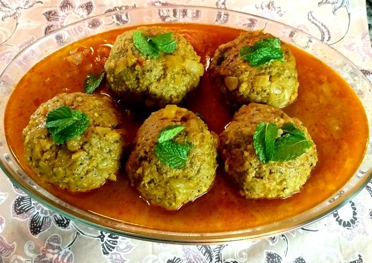 Simple Way to Make Ultimate Mom’s stuffed meatballs(Kufteh tabrizi)