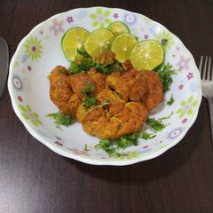 A picture of Gobi tikka.