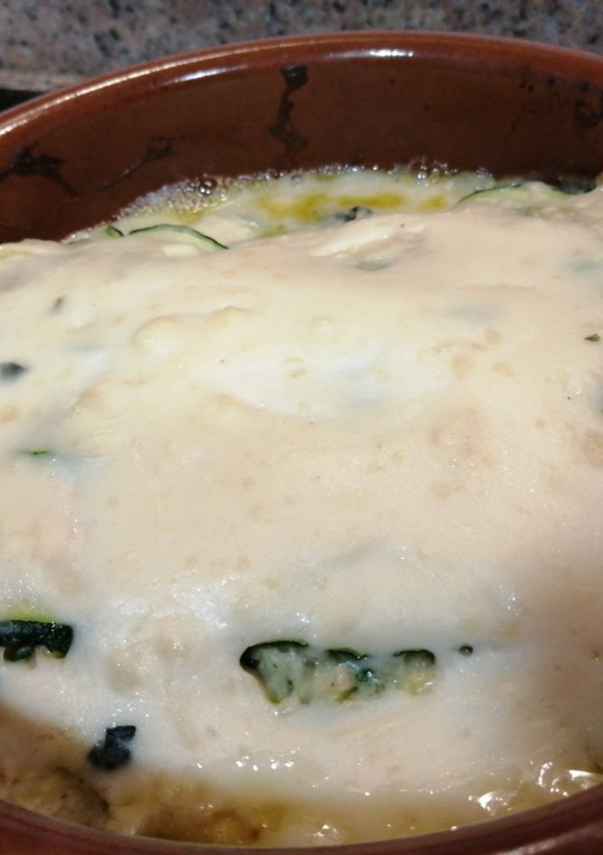 Una foto de Canelones de calabacín sin fructosa y gluten