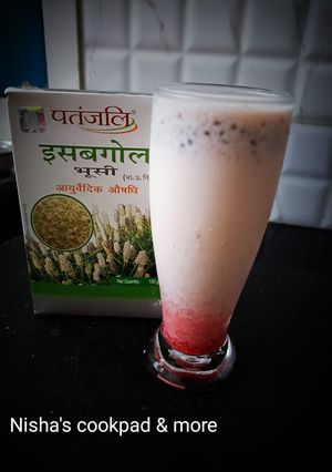 A picture of Isabgol Rosy milk.