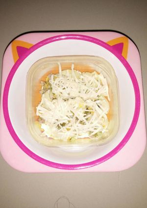Foto resep Macaroni scotel kukus "mpasi 9m+"