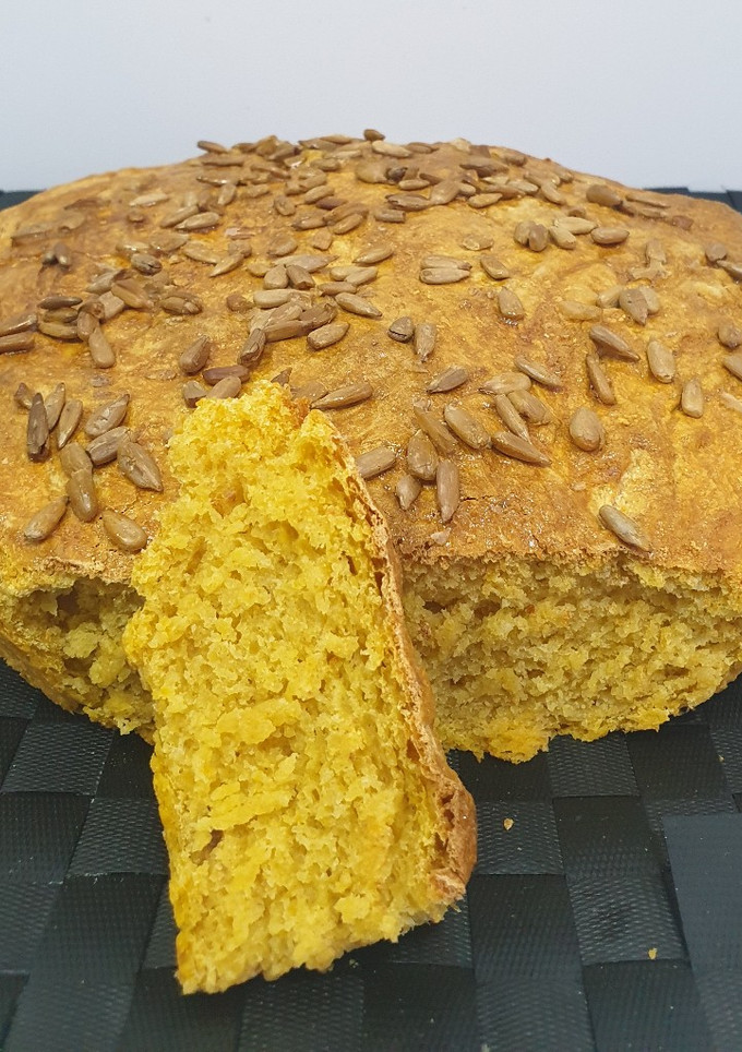 Una foto de Pan de calabaza
