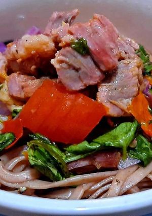 Foto resep Mie Singkong Seruit Sapi Lampung Barat