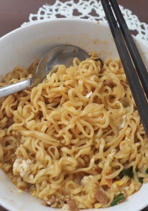 Hình của món Mì trứng.