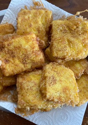 Una foto de Leche frita