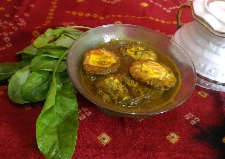 Any-night-of-the-week Palak anda curry