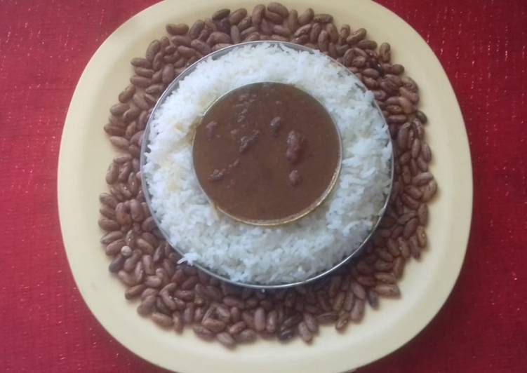 Kidney bean with rice