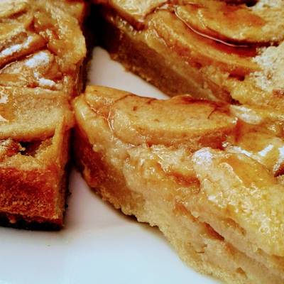Torta de manzana sin harina diet y apto celíacos Receta de graciela  martinez @gramar09 en Instagram ☺?- Cookpad