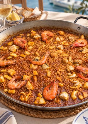 Foto principal de Paella de Rape, sepia y langostinos