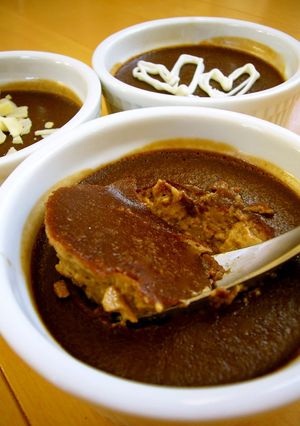 A picture of Easy & Simple Baked Chocolate Pudding.