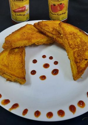 A picture of Cream Cheese Sandwiches 🧀 😋.