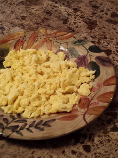 A picture of Perfect scrambled eggs.