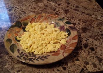Unique Cuisine Perfect scrambled eggs Delicious Nutritious
