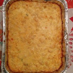 A picture of Bahamian Macaroni & Cheese.