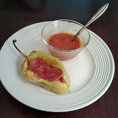 A picture of Roasted Pizza Peppers.