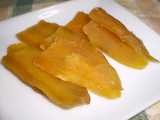 dried sweet potatoes