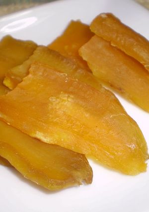 A picture of Homemade Dried Sweet Potatoes.