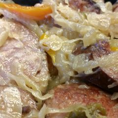 A picture of Polish & Sauerkraut Saute.