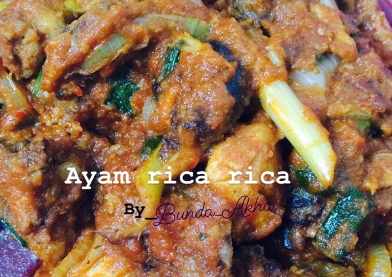 Ayam rica rica