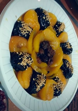 صورة لوصفة طجين حلو