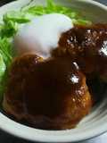 Easy-to-Make Loco Moco Bowl with Tofu Hamburgers