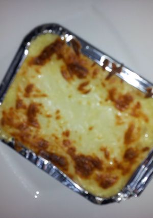 A picture of potatoes pie.