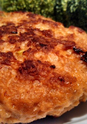 A picture of Super Salmon Cakes for Picky Kids.