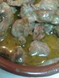 Mollejas de pollo a la Coca Cola