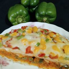A picture of Pizza sandwich.