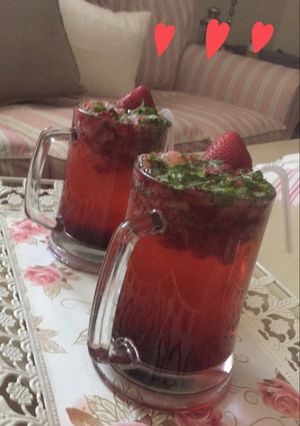 صورة لوصفة موهيتو الفراوله 🍓