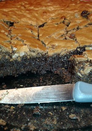 A picture of Heavenly Chocolicious Brownies.