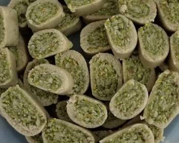 Fresh, Make Recipe Kaju pistachio roll Practical Delicious