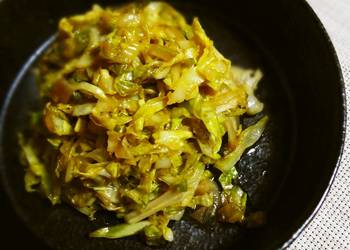 How to Make Appetizing JapaneseStyle Boiled Sauerkraut in the Microwave