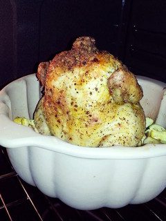 A picture of bundt pan chicken.
