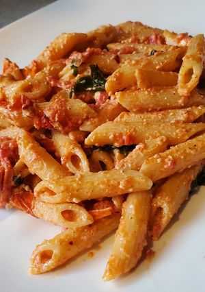 A picture of TikTok Pasta.