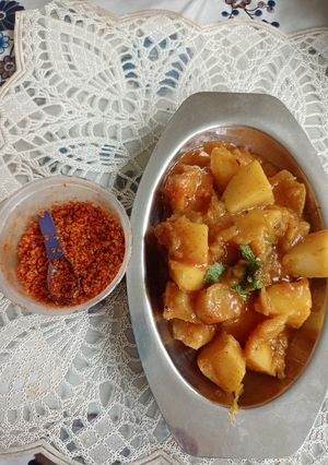 શકરીયા બટેટાનું શાક રેસીપી મુખ્ય ફોટો
