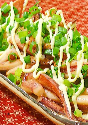 A picture of An Izakaya Standard Stir-fried Squid.