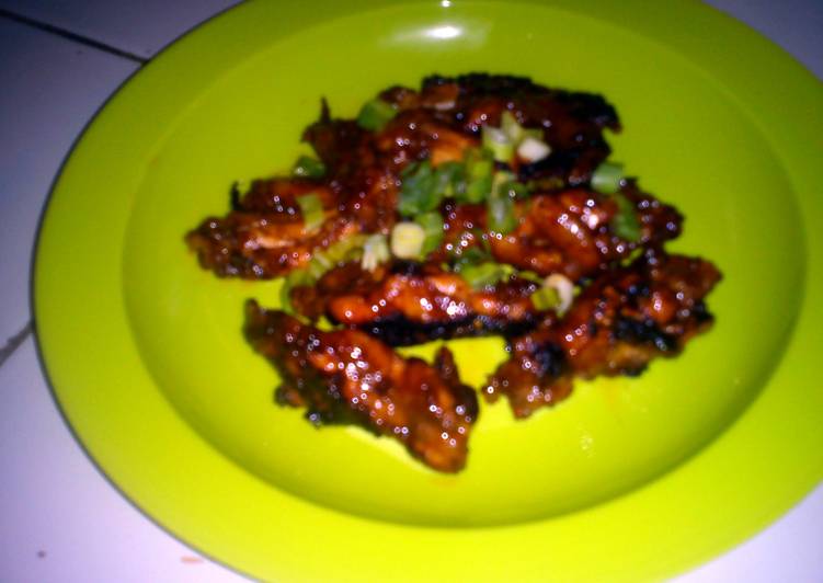 Spicy Chicken Wings with Cola