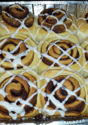 A picture of Raised Cinnamon Rolls.