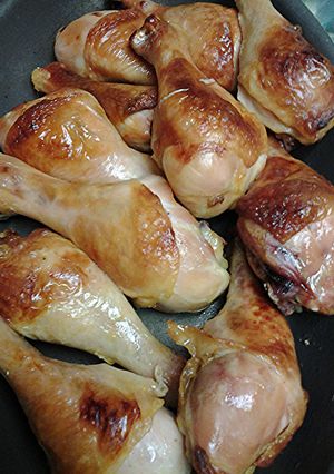 A picture of Baked chicken.