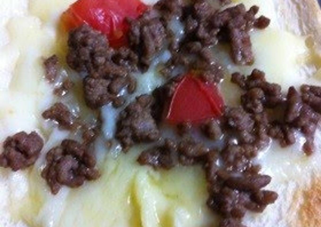 Taco Rice on Toast