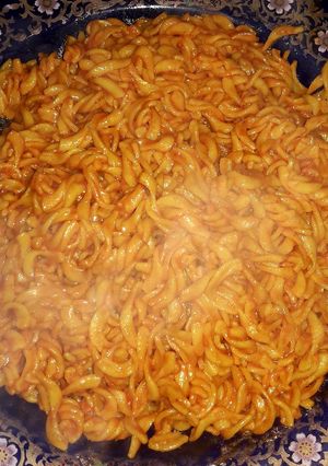 صورة لوصفة معكرونة بالصوص روعة 😋😋👌