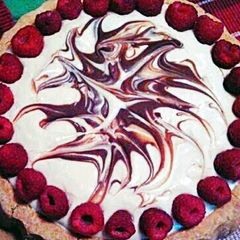 A picture of Ray's Raspberry Swirl Cheesecake Tart*.