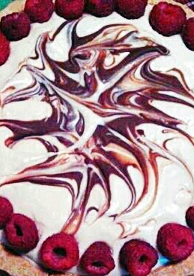 A picture of Ray's Raspberry Swirl Cheesecake Tart*.