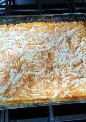 A picture of Franks Redhot Buffalo Chicken Dip.